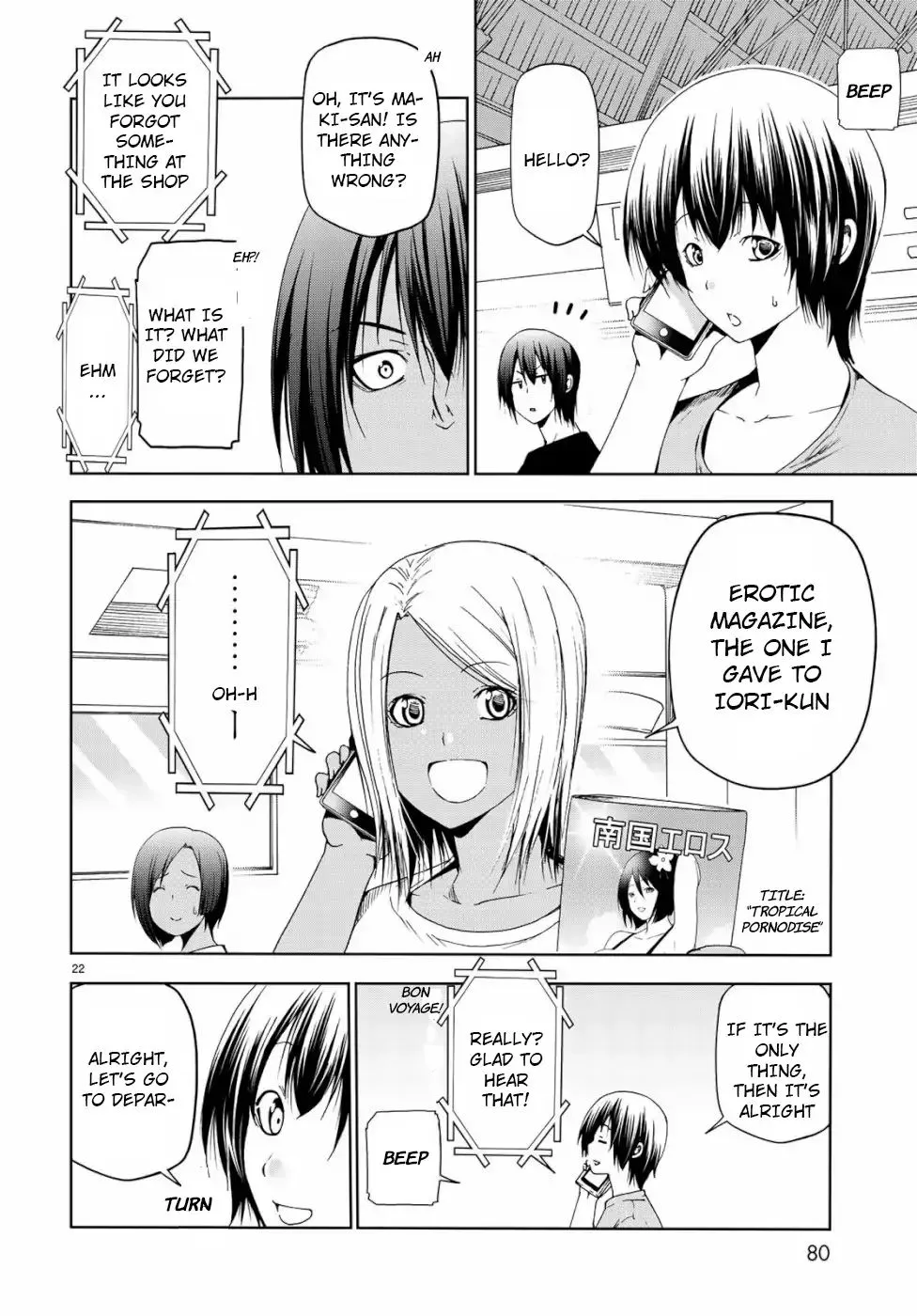 Read Grand Blue chapter 57 image 21 on Lezhin