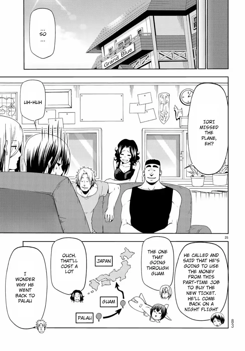 Read Grand Blue chapter 57 image 24 on Lezhin