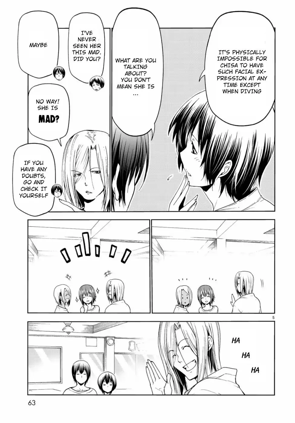 Read Grand Blue chapter 57 image 4 on Lezhin