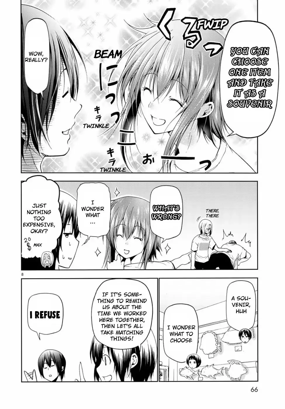 Read Grand Blue chapter 57 image 7 on Lezhin