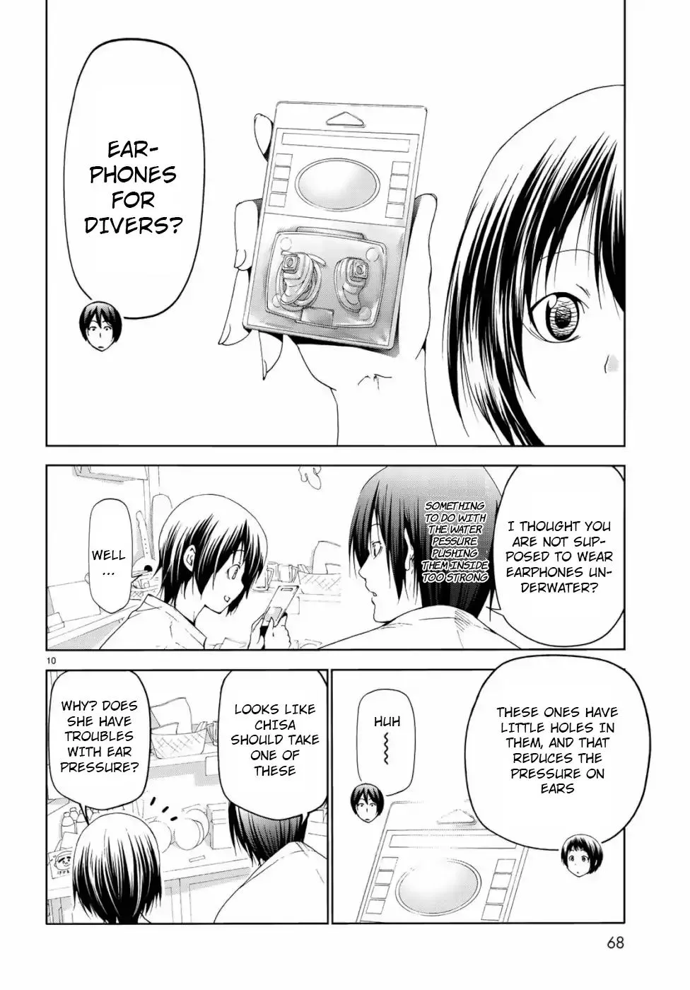 Read Grand Blue chapter 57 image 9 on Lezhin