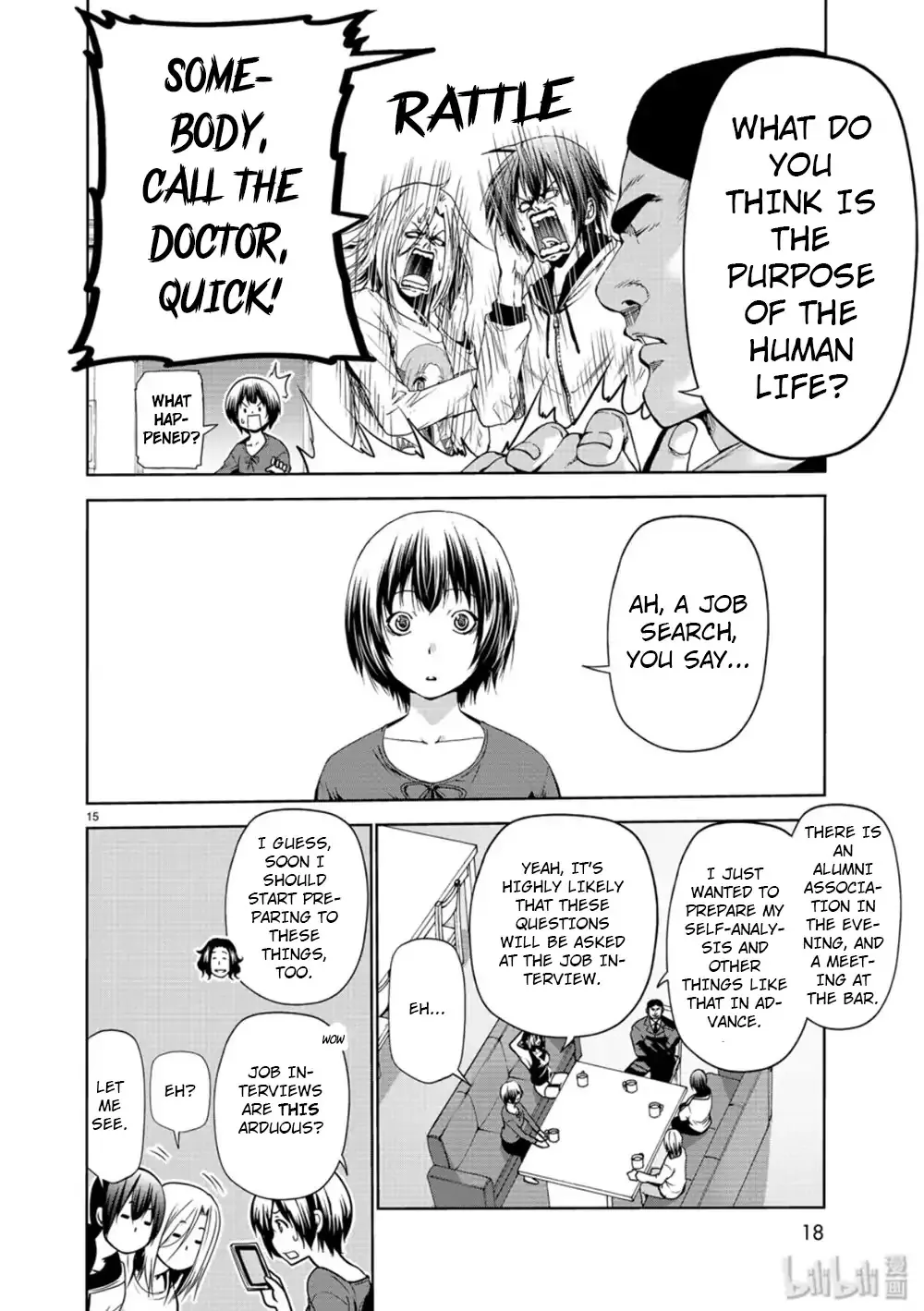 Read Grand Blue chapter 58 image 14 on Lezhin