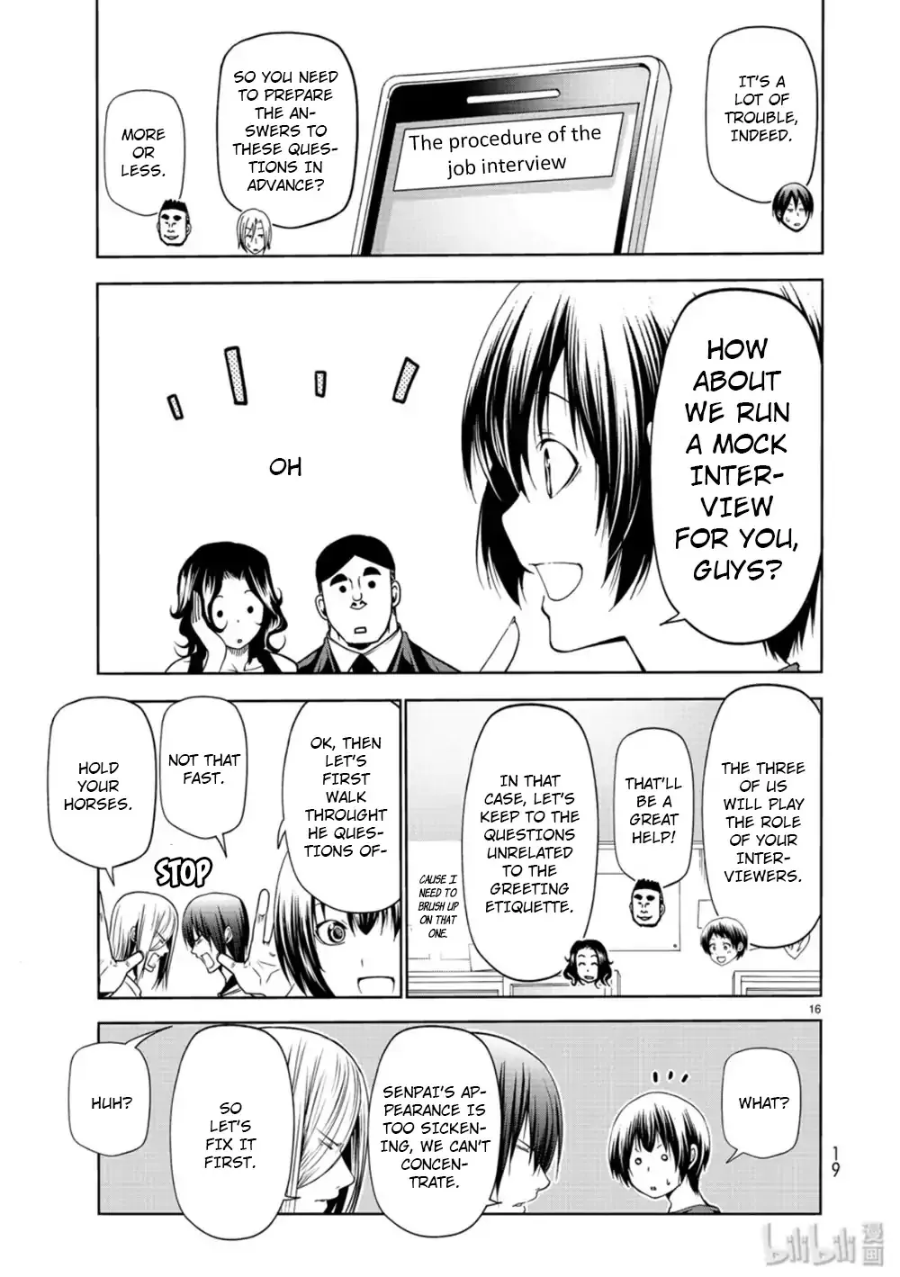 Read Grand Blue chapter 58 image 15 on Lezhin