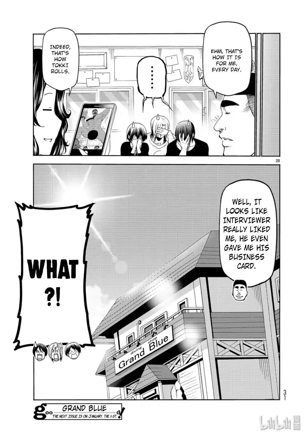 Read Grand Blue chapter 58 image 27 on Lezhin