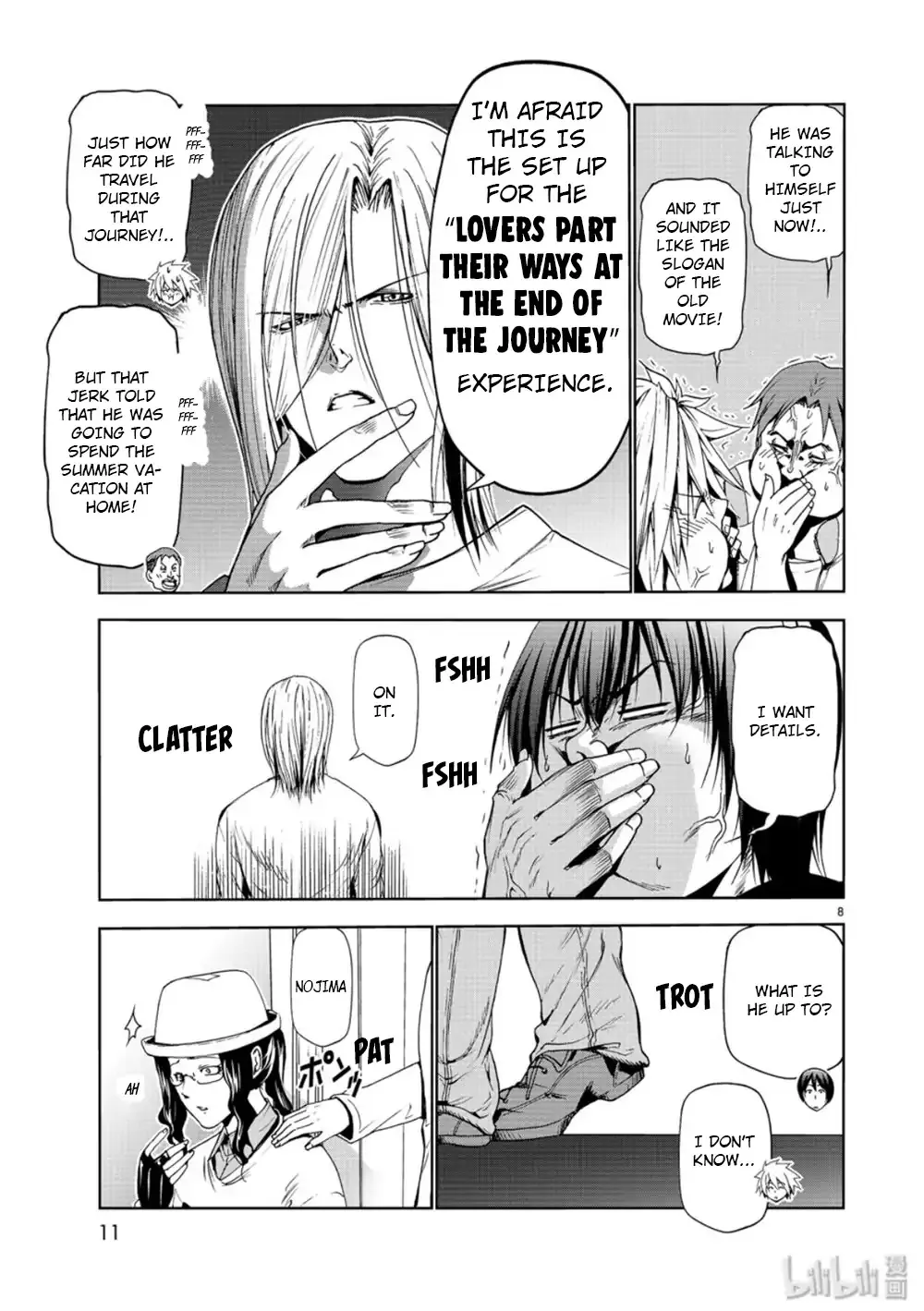 Read Grand Blue chapter 58 image 7 on Lezhin