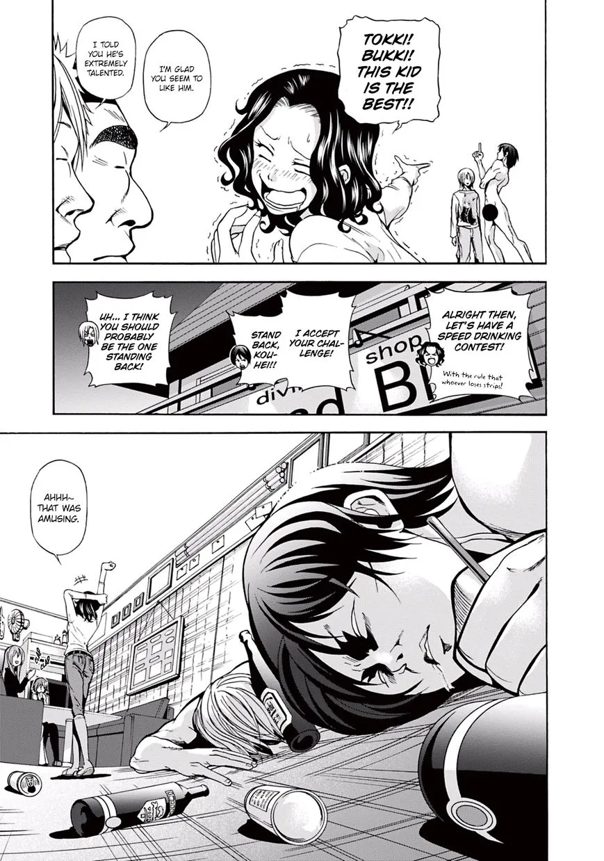 Read Grand Blue chapter 6 image 34 on Lezhin