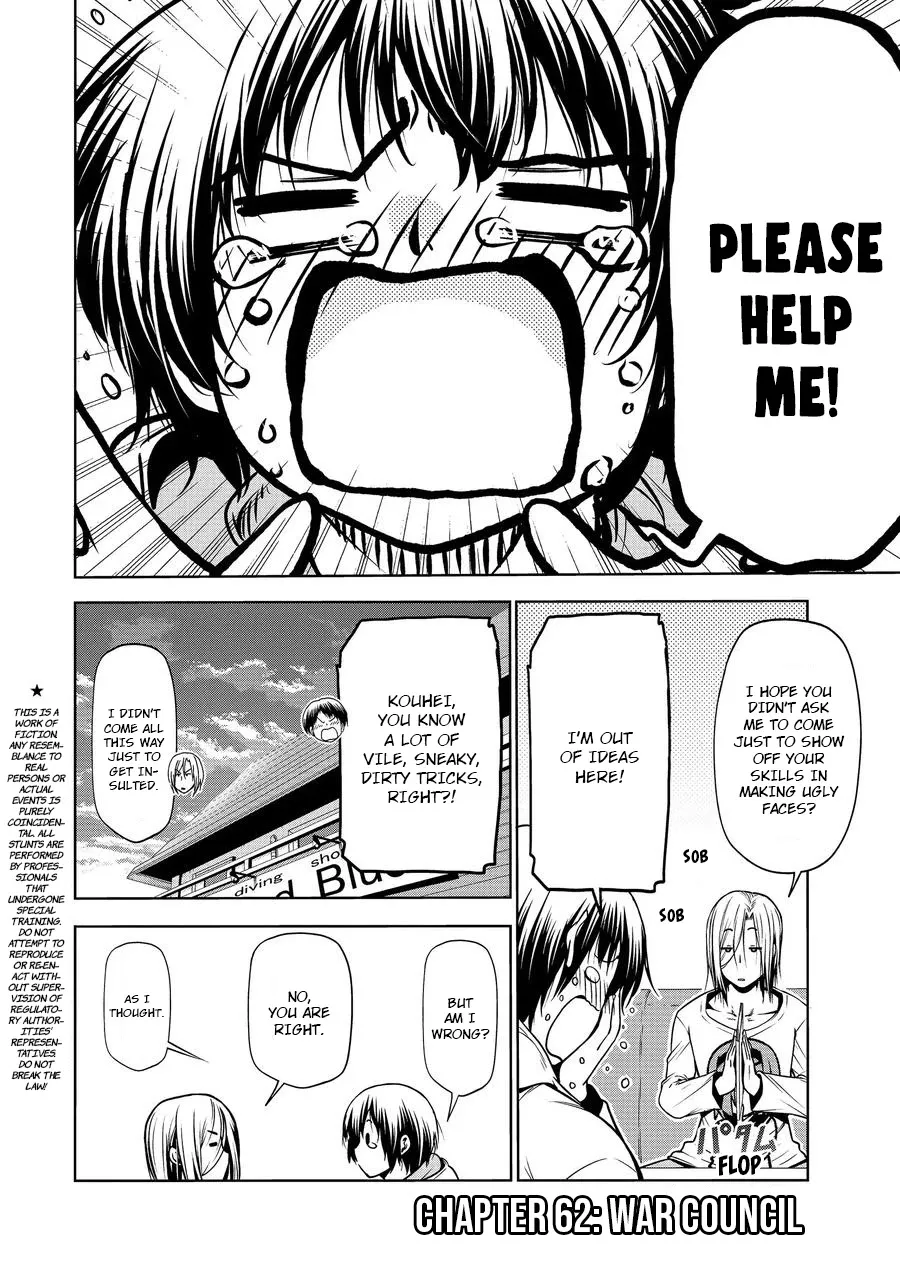 Read Grand Blue chapter 62 image 1 on Lezhin