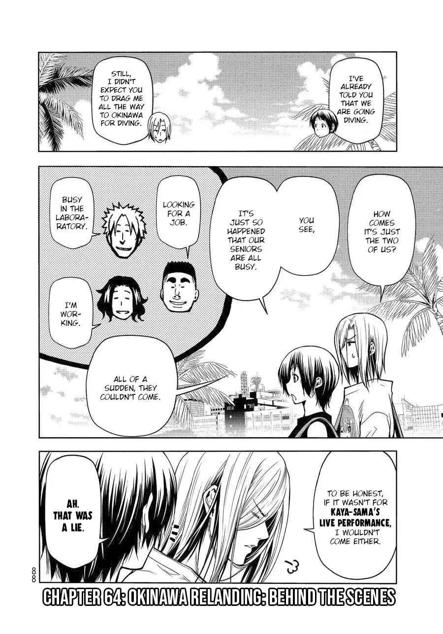 Read Grand Blue chapter 64 image 1 on Lezhin