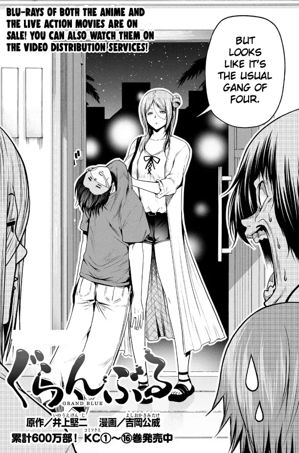 Read Grand Blue chapter 66 image 1 on Lezhin