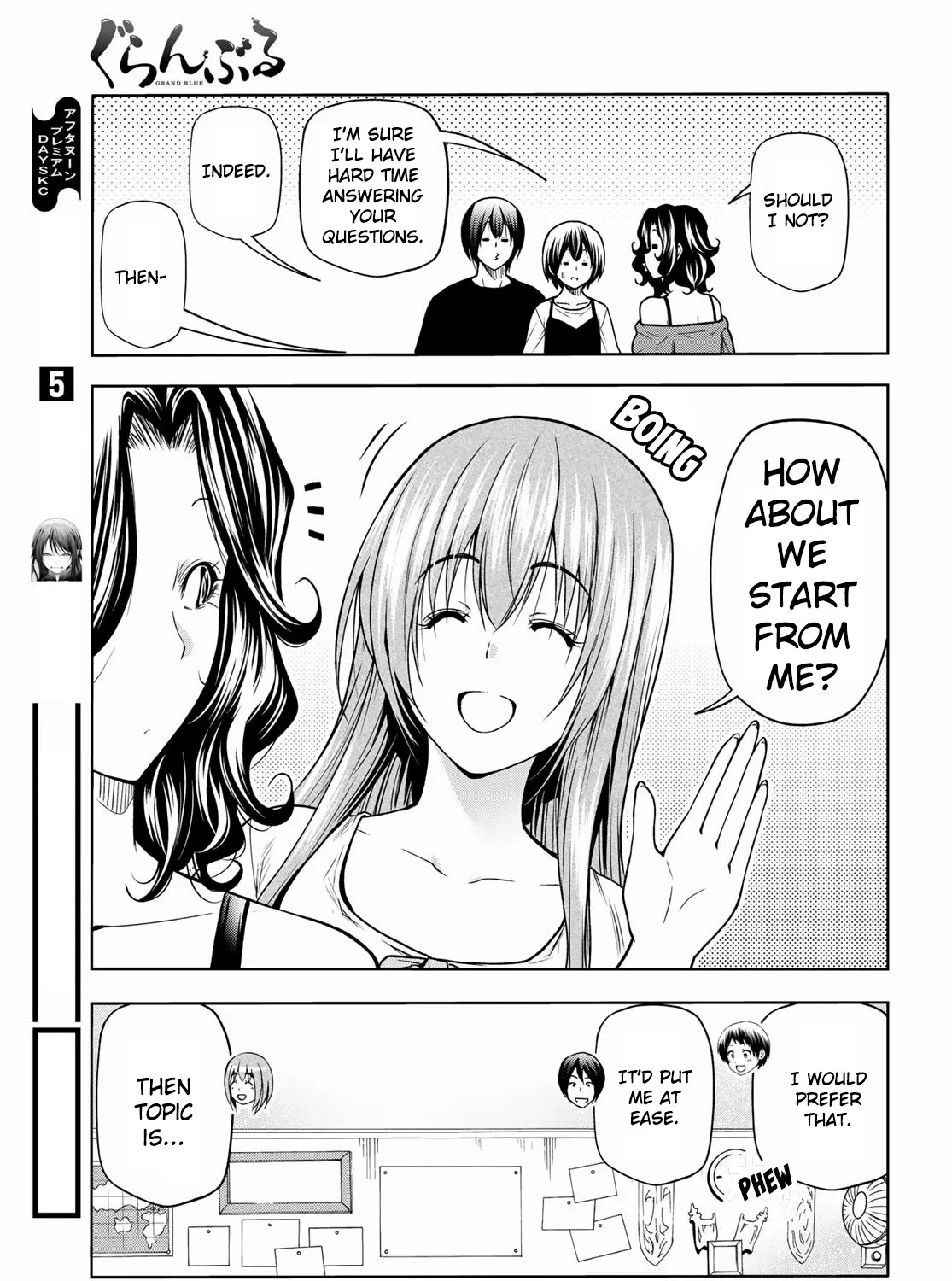 Read Grand Blue chapter 70 image 16 on Lezhin