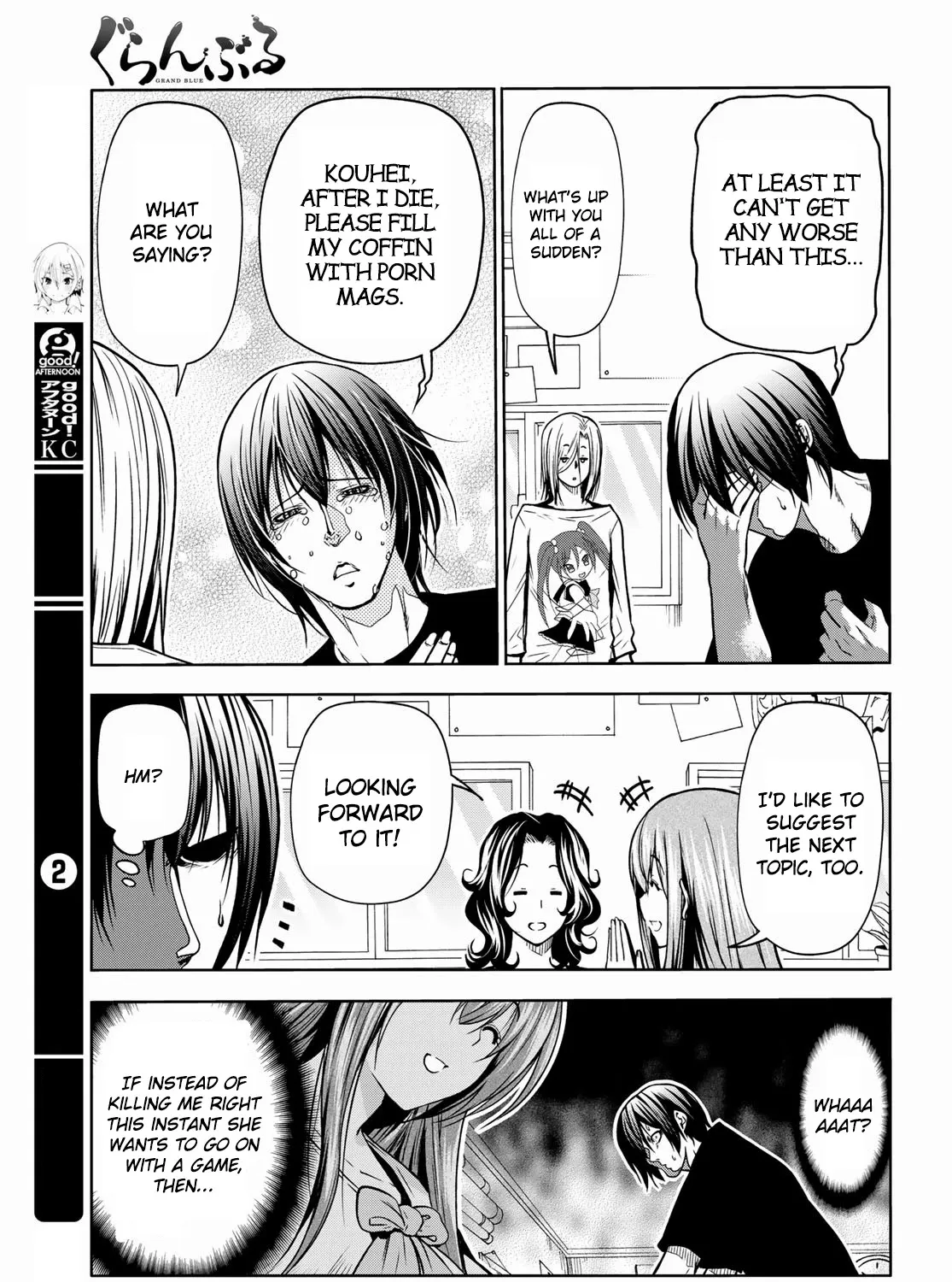Read Grand Blue chapter 70 image 37 on Lezhin