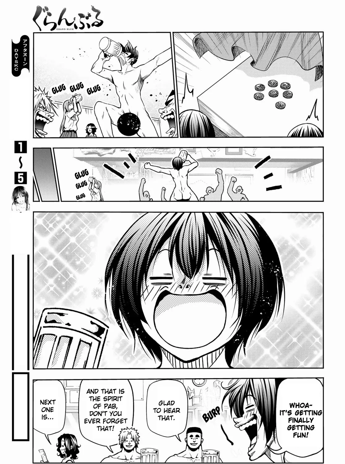 Read Grand Blue chapter 70 image 61 on Lezhin