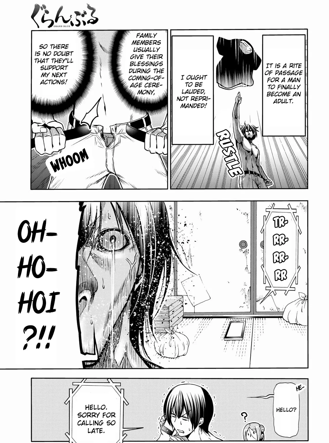 Read Grand Blue chapter 71 image 40 on Lezhin