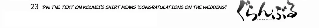 Read Grand Blue chapter 72 image 1 on Lezhin