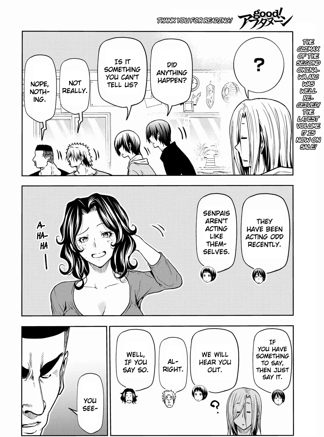 Read Grand Blue chapter 72 image 2 on Lezhin