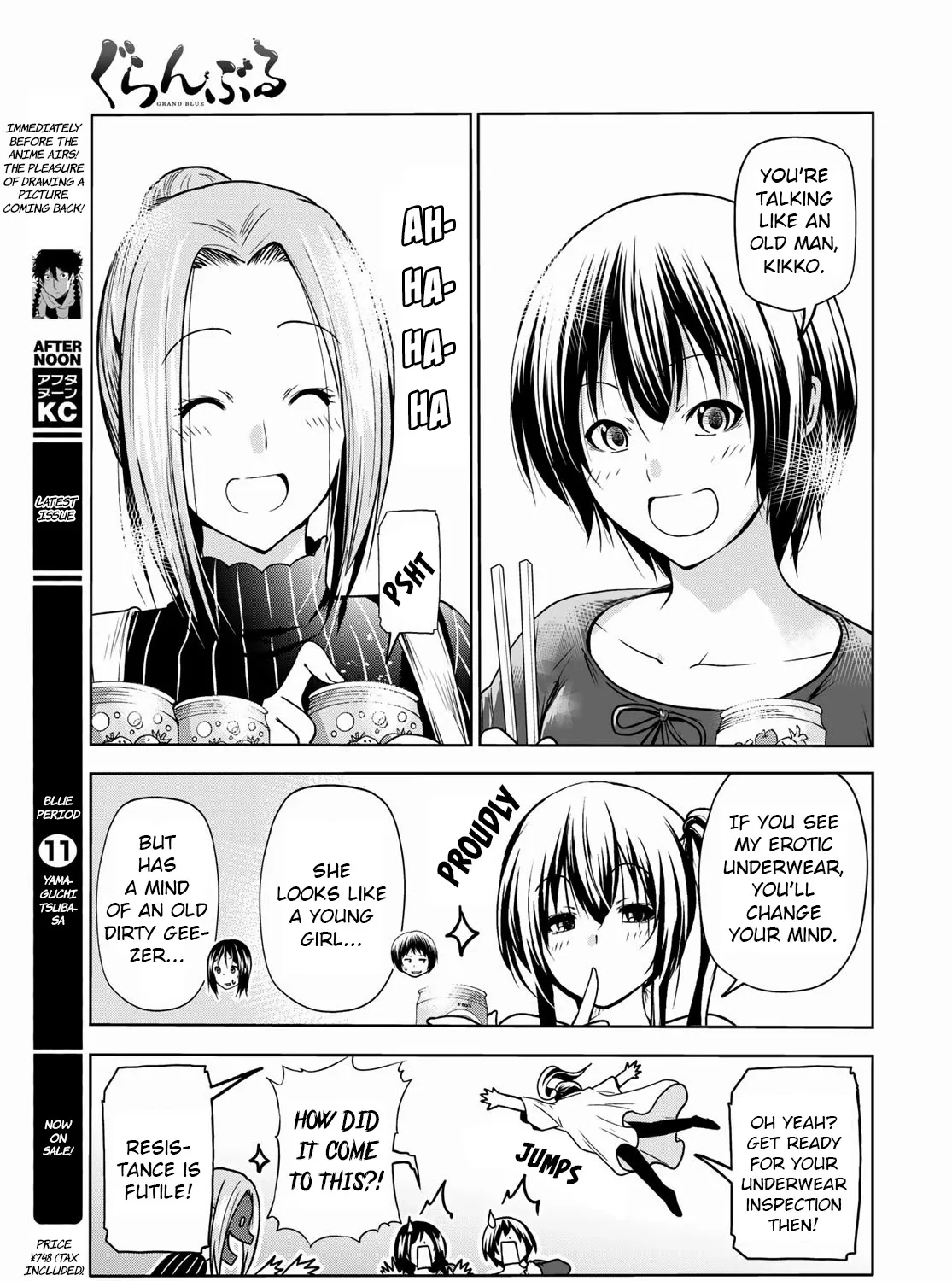 Read Grand Blue chapter 72 image 44 on Lezhin