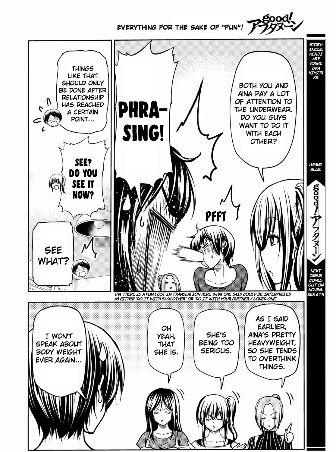 Read Grand Blue chapter 72 image 50 on Lezhin