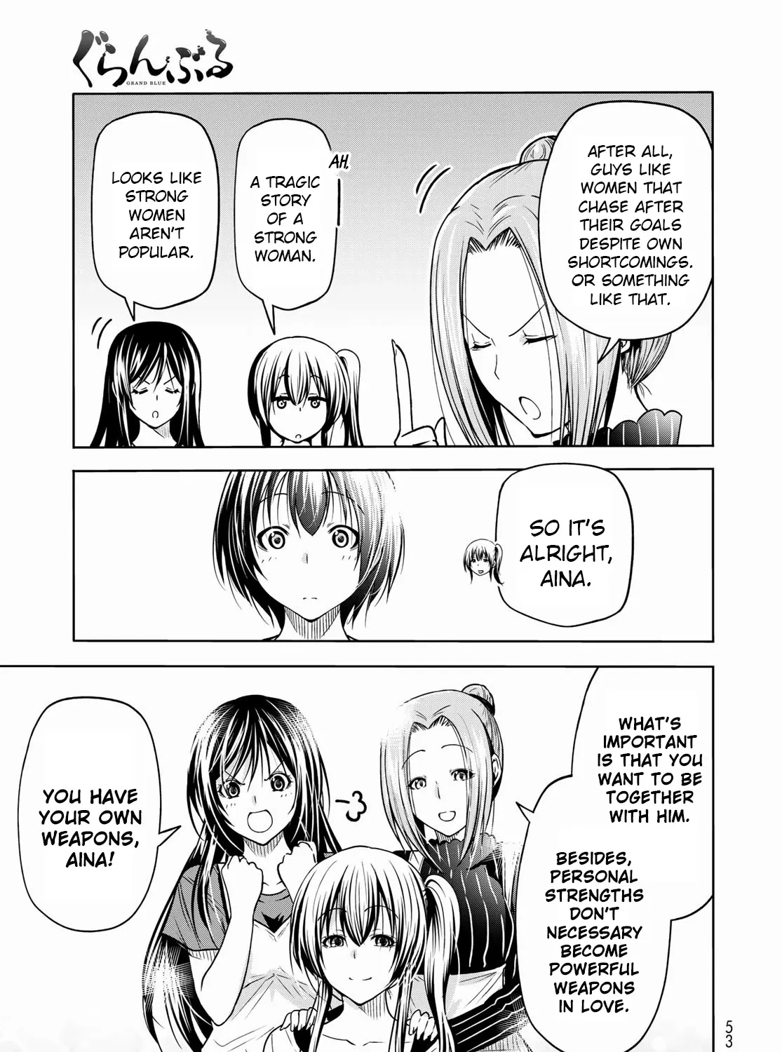 Read Grand Blue chapter 72 image 60 on Lezhin