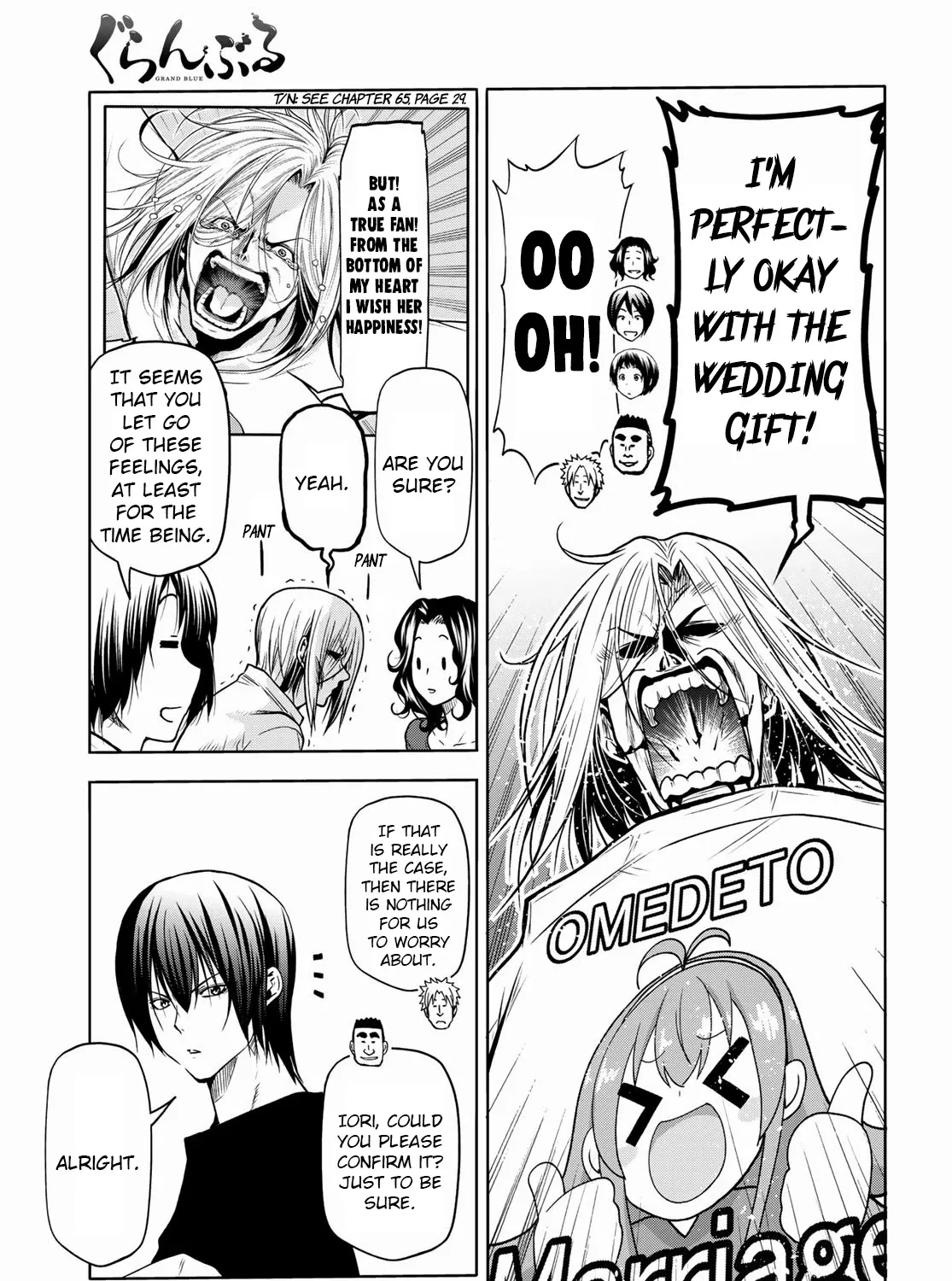 Read Grand Blue chapter 72 image 8 on Lezhin