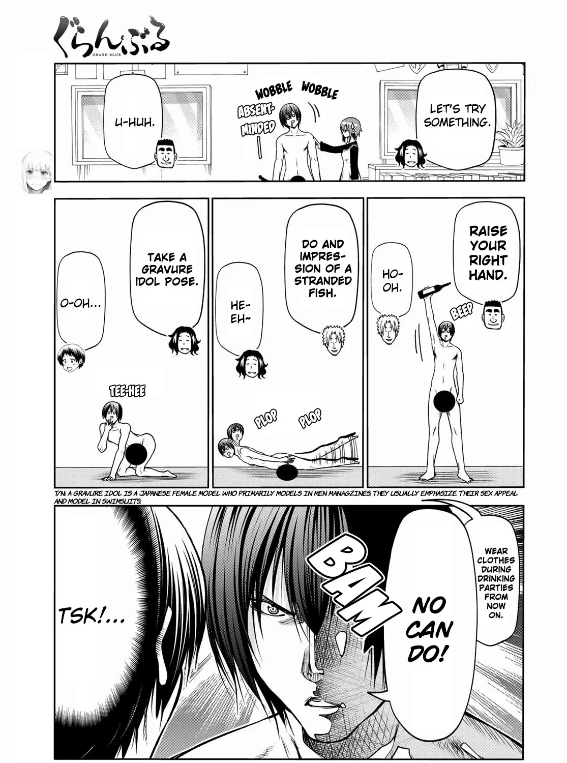 Read Grand Blue chapter 73 image 28 on Lezhin