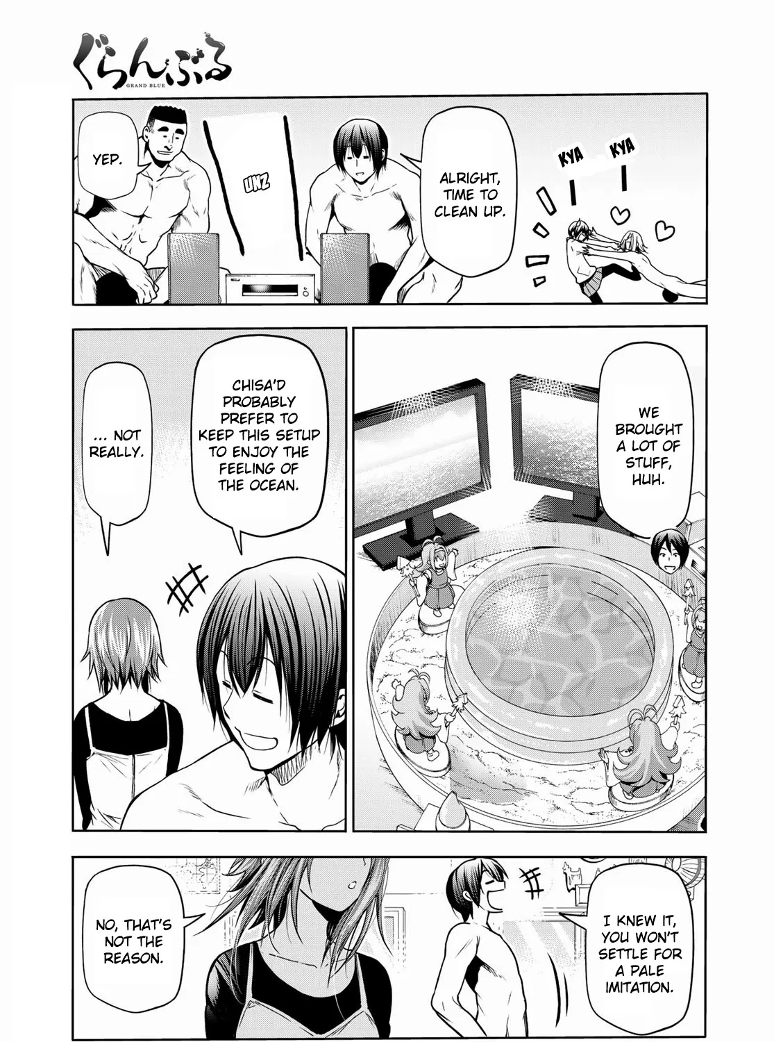 Read Grand Blue chapter 73 image 81 on Lezhin