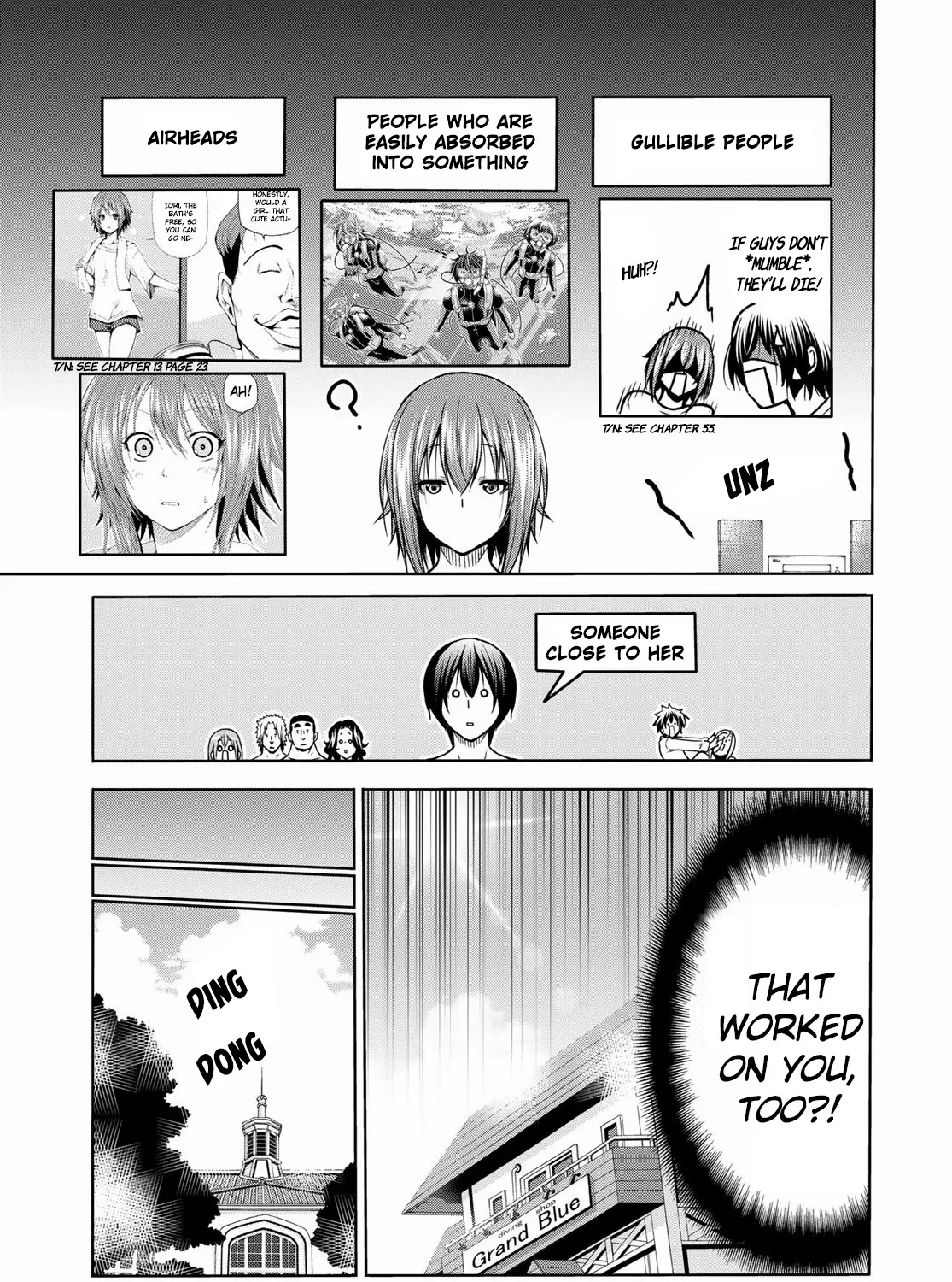 Read Grand Blue chapter 73 image 86 on Lezhin