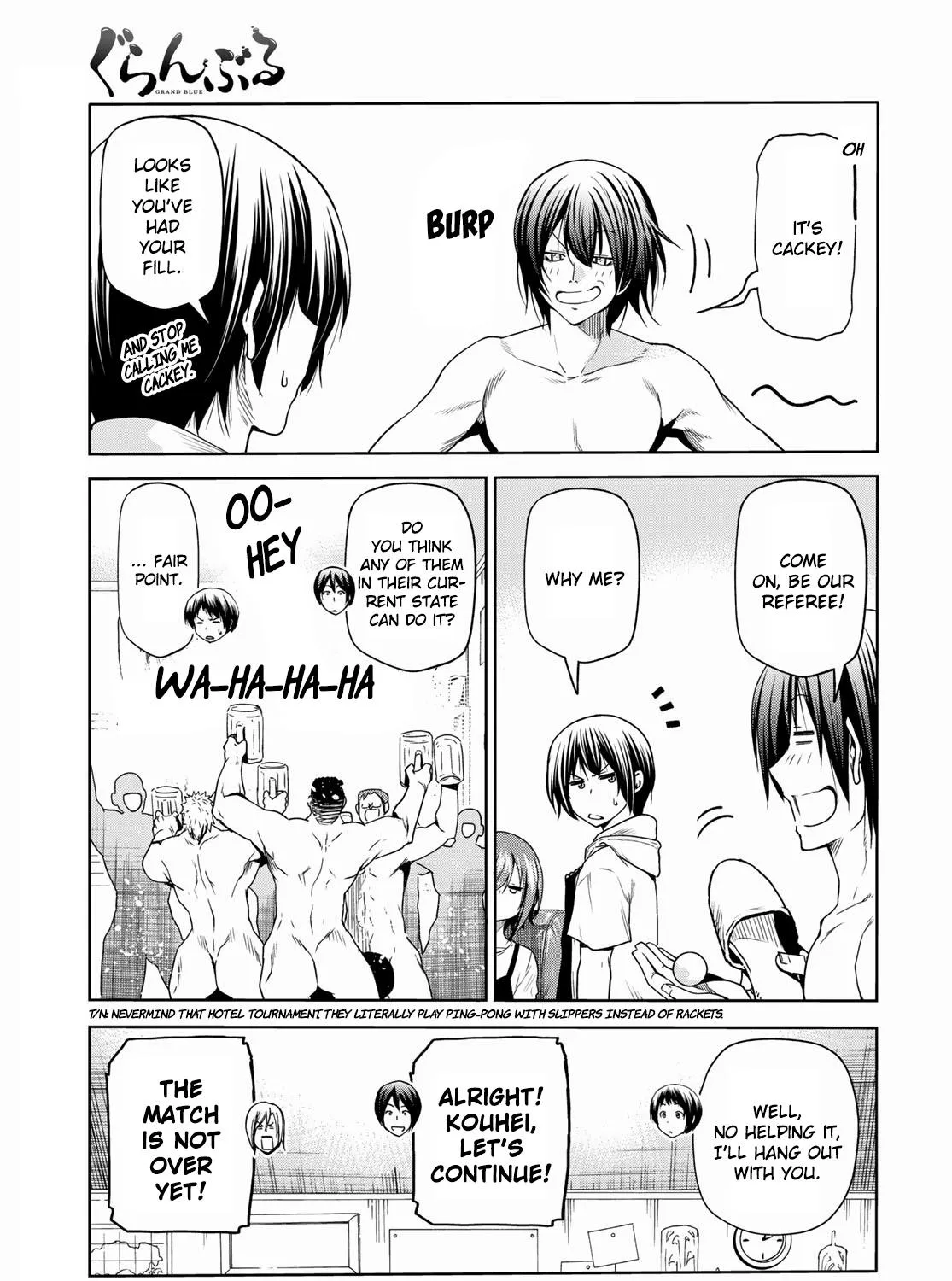 Read Grand Blue chapter 74.5 image 4 on Lezhin