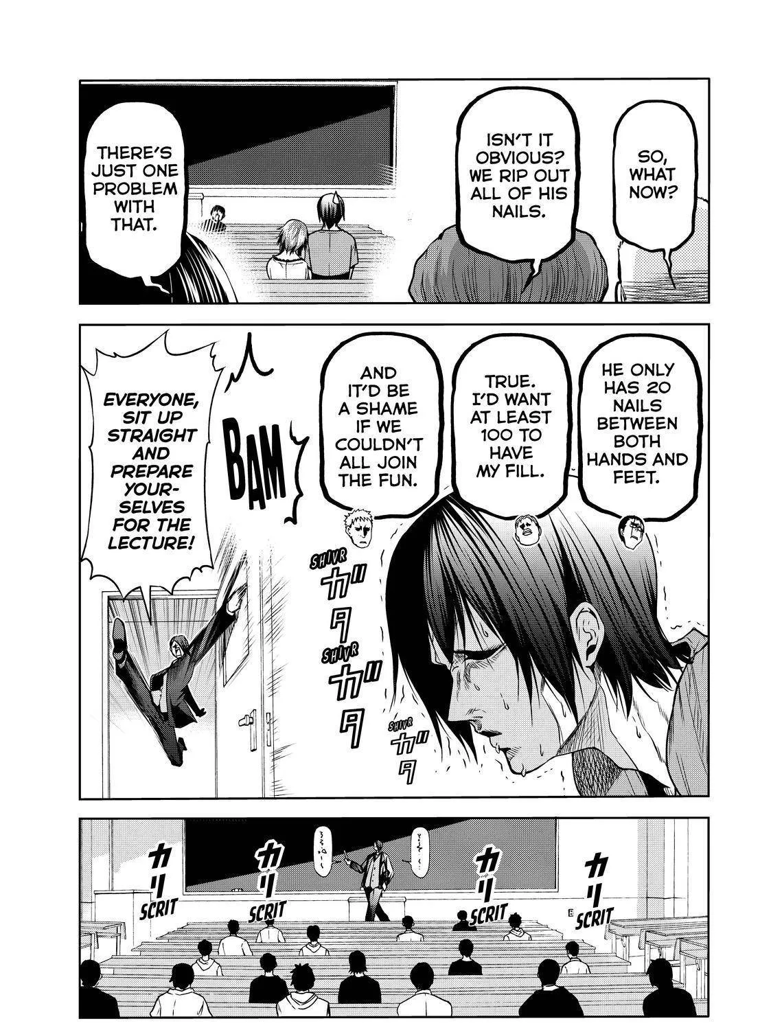 Read Grand Blue chapter 74 image 8 on Lezhin