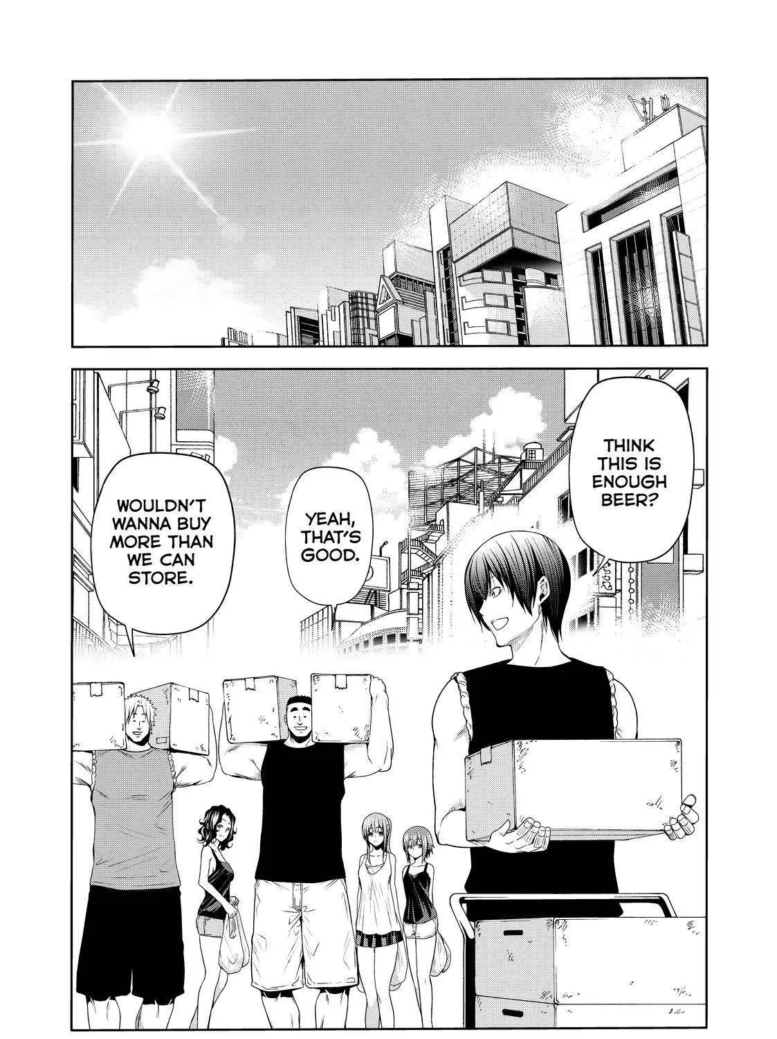 Read Grand Blue chapter 75.5 image 8 on Lezhin