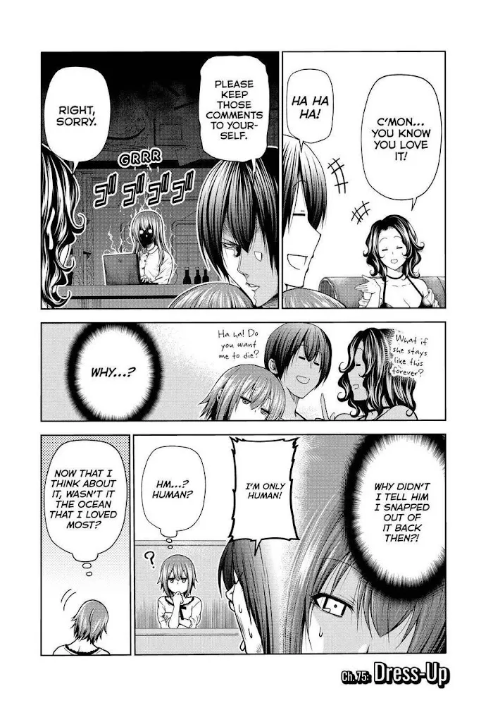 Read Grand Blue chapter 75 image 1 on Lezhin