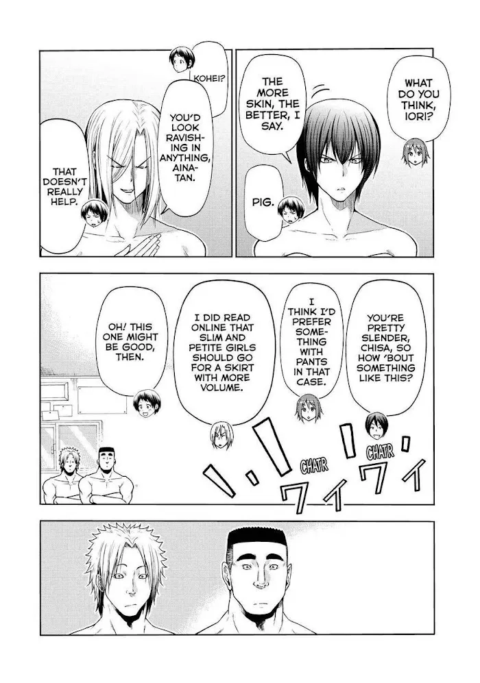 Read Grand Blue chapter 75 image 17 on Lezhin