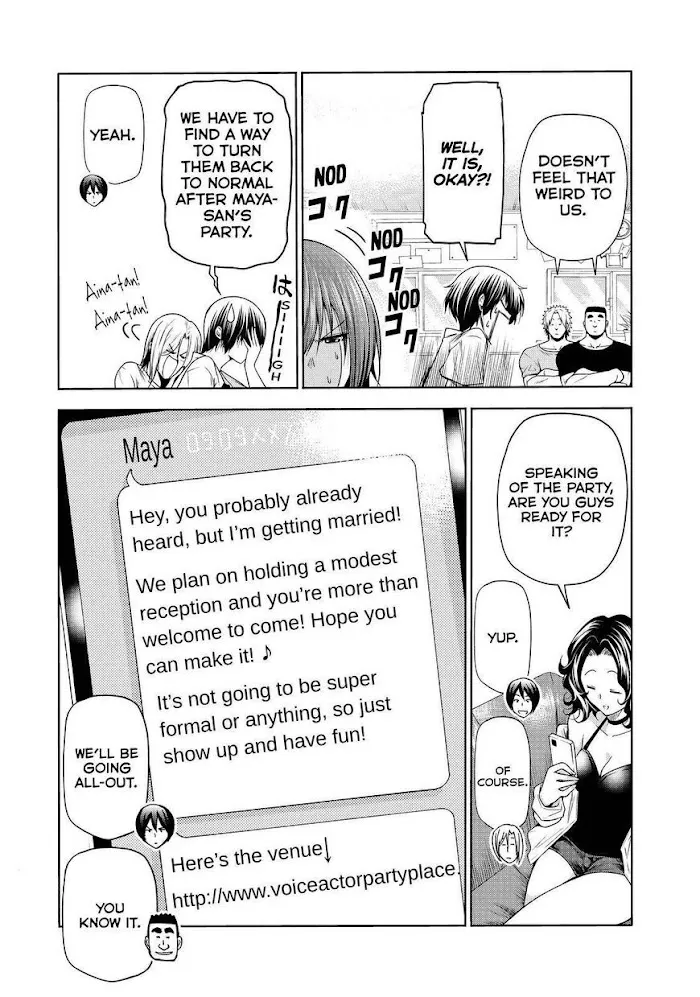 Read Grand Blue chapter 75 image 7 on Lezhin