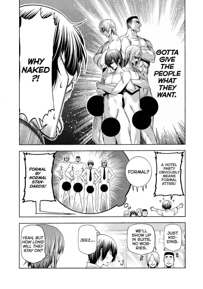 Read Grand Blue chapter 75 image 8 on Lezhin