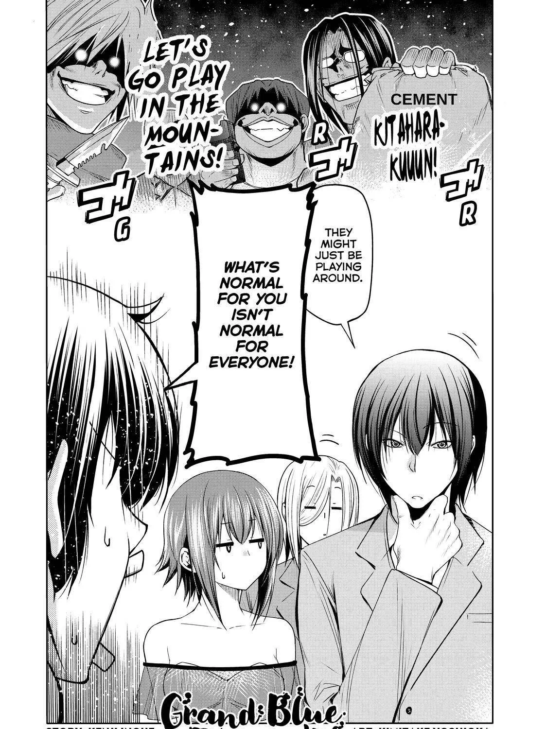 Read Grand Blue chapter 76 image 2 on Lezhin
