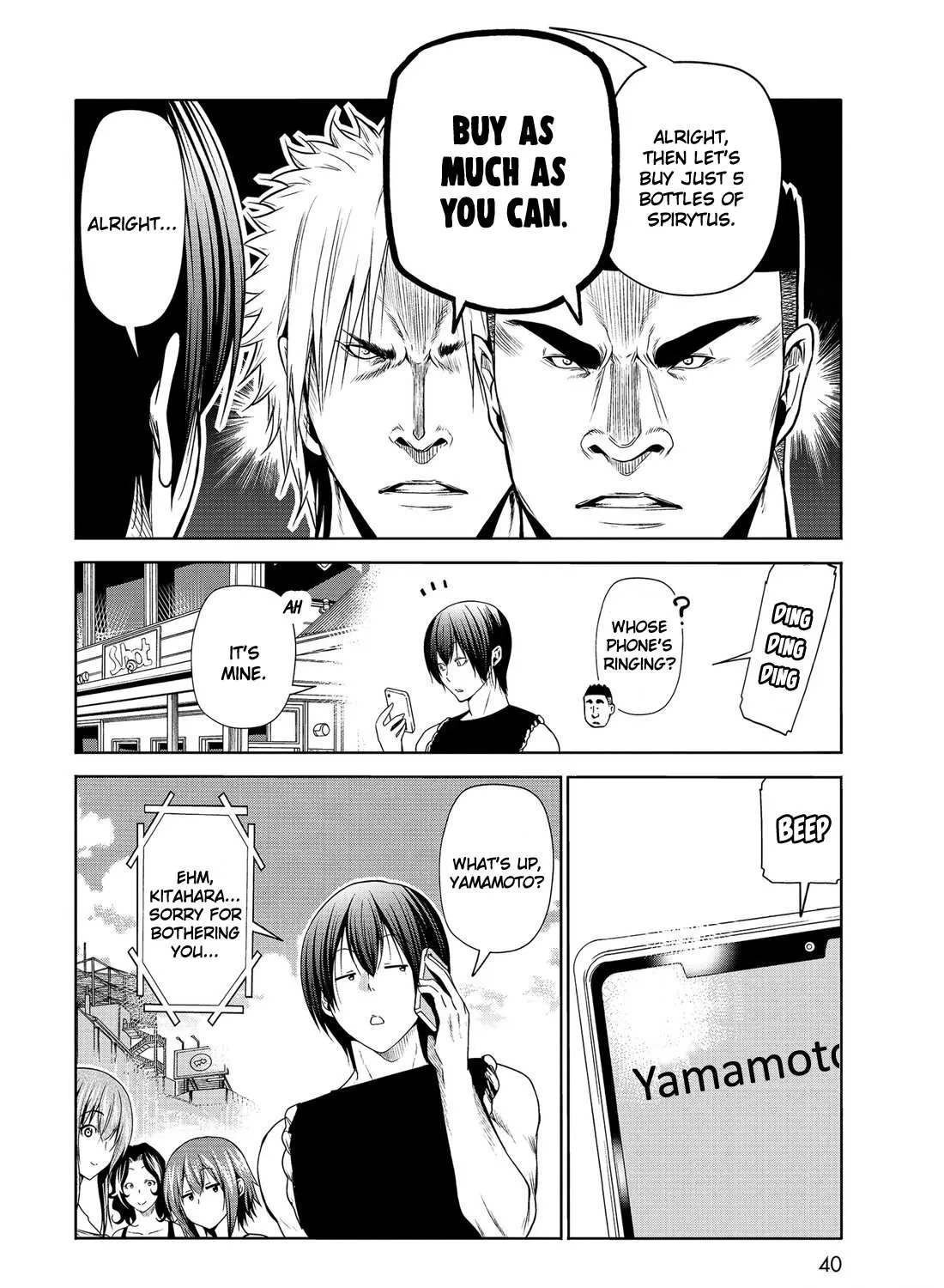 Read Grand Blue chapter 77.5 image 10 on Lezhin