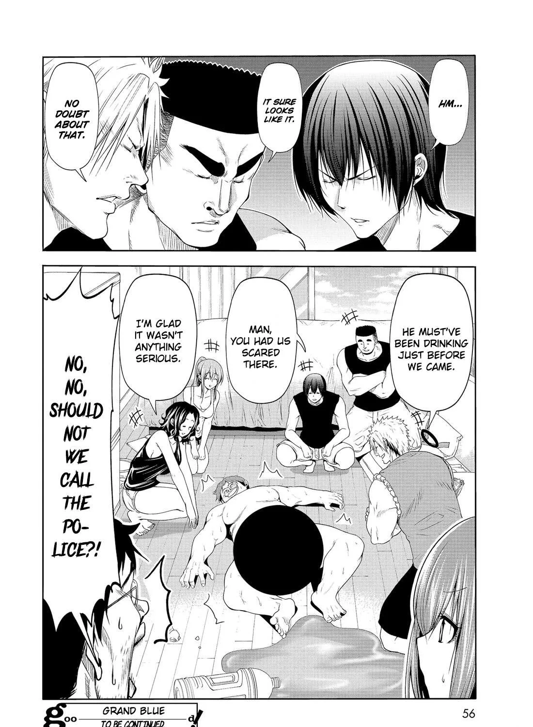 Read Grand Blue chapter 77.5 image 40 on Lezhin