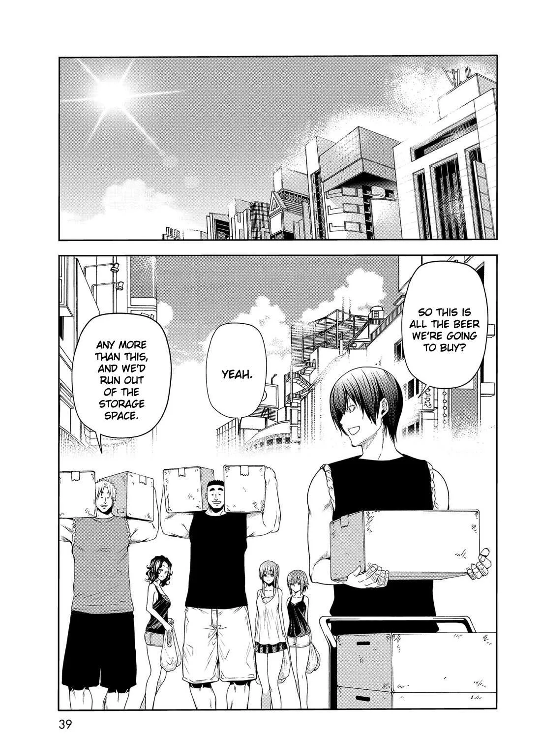 Read Grand Blue chapter 77.5 image 8 on Lezhin