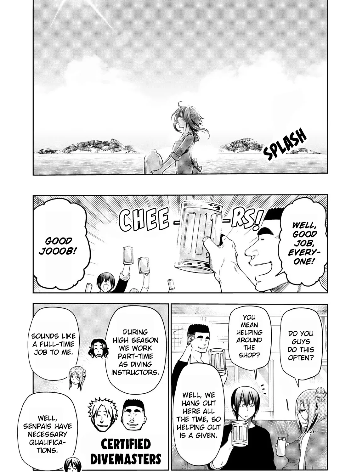 Read Grand Blue chapter 77 image 16 on Lezhin