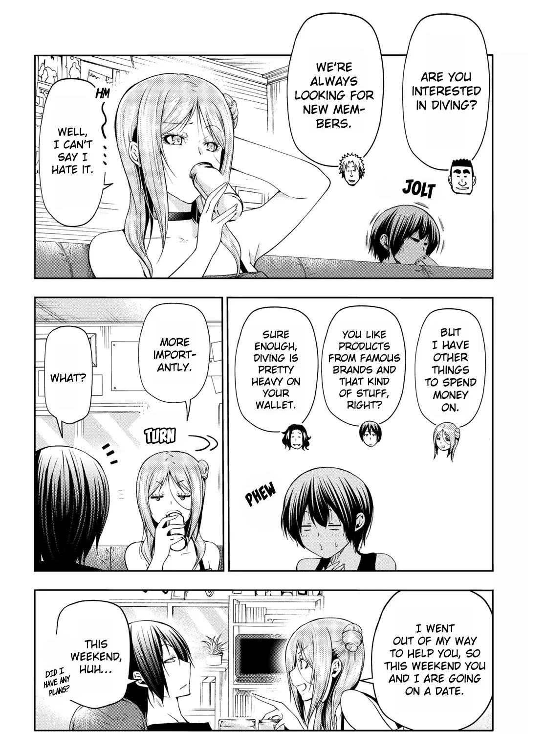 Read Grand Blue chapter 77 image 18 on Lezhin