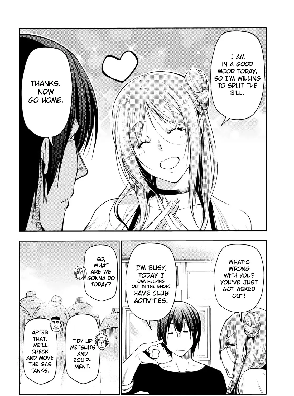 Read Grand Blue chapter 77 image 2 on Lezhin