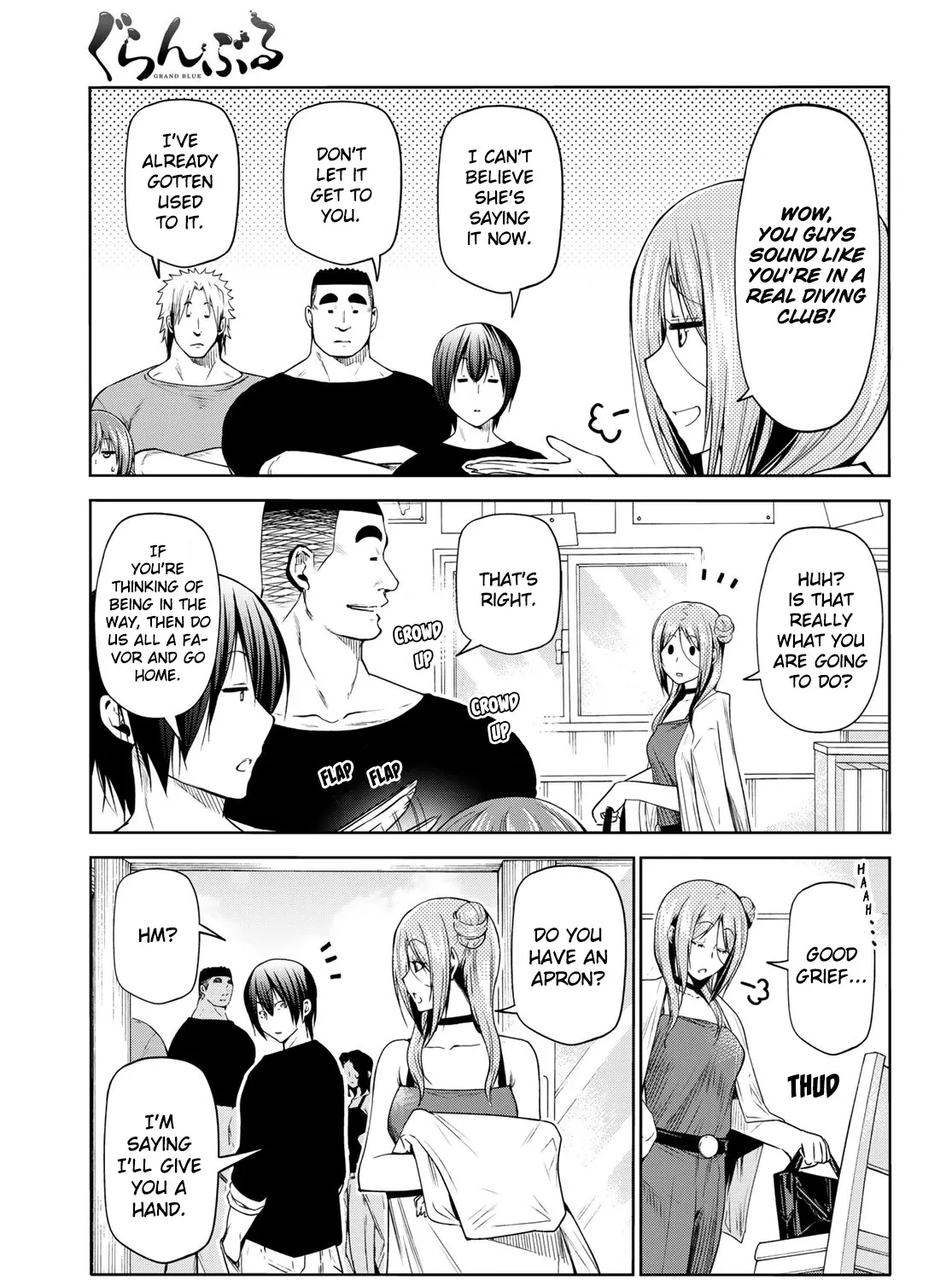 Read Grand Blue chapter 77 image 4 on Lezhin