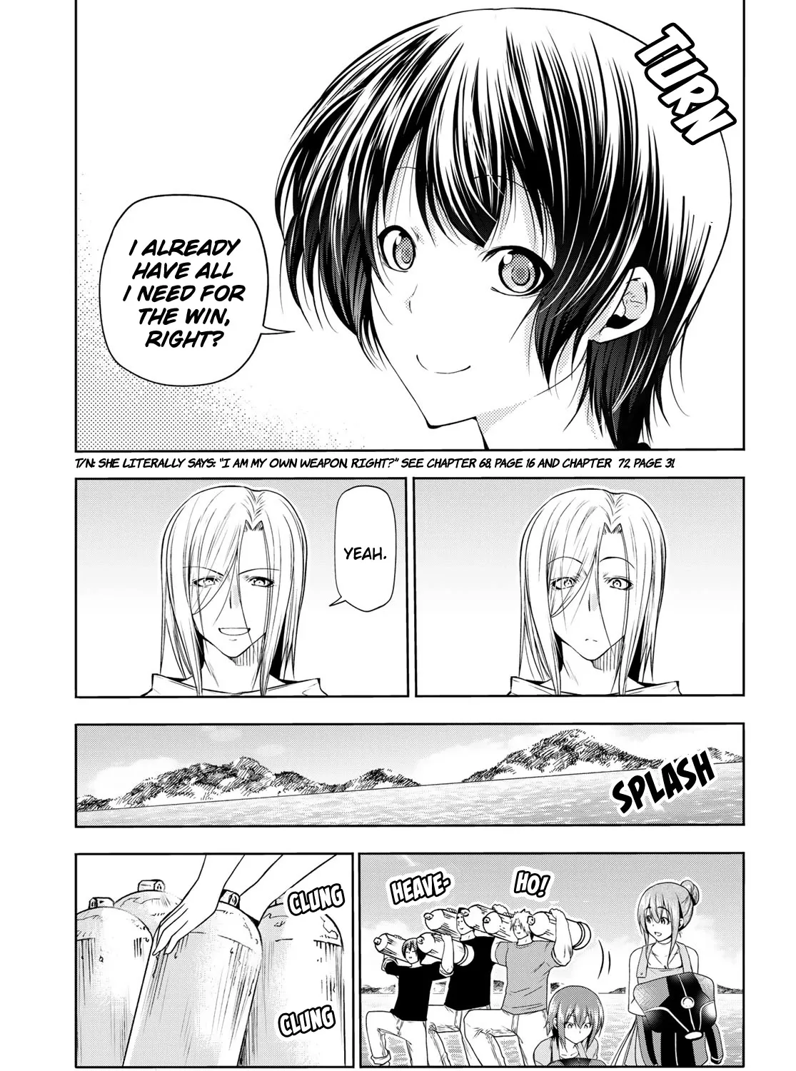 Read Grand Blue chapter 77 image 8 on Lezhin