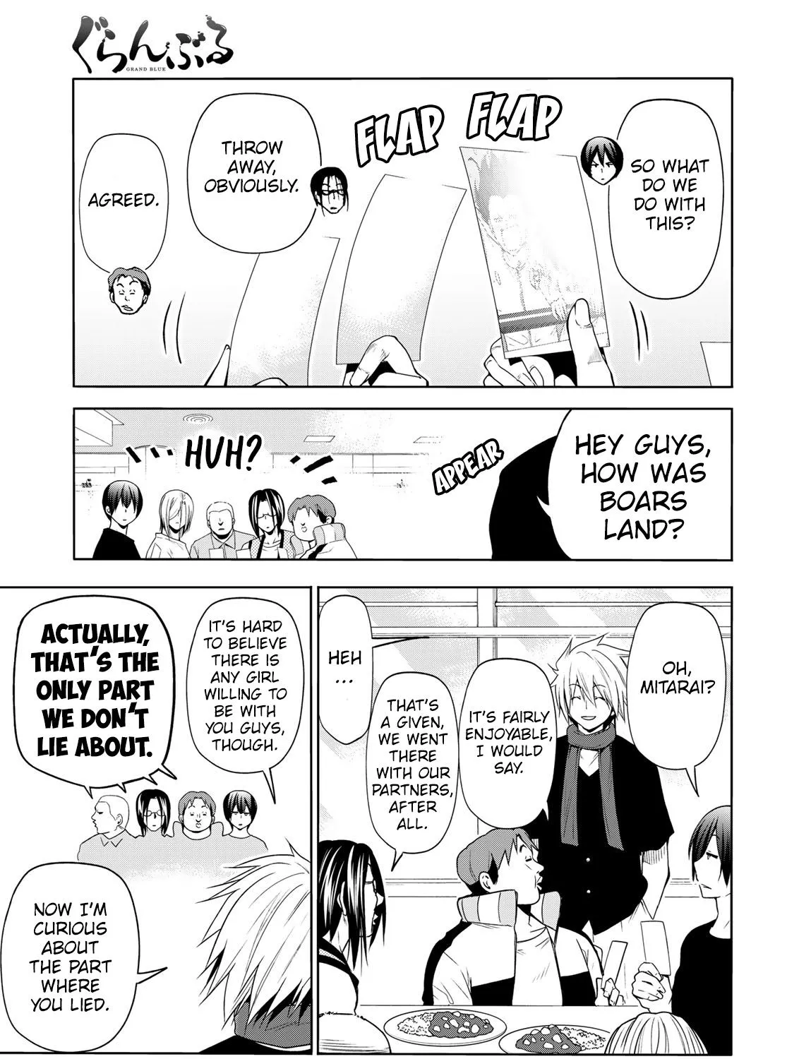 Read Grand Blue chapter 78 image 100 on Lezhin