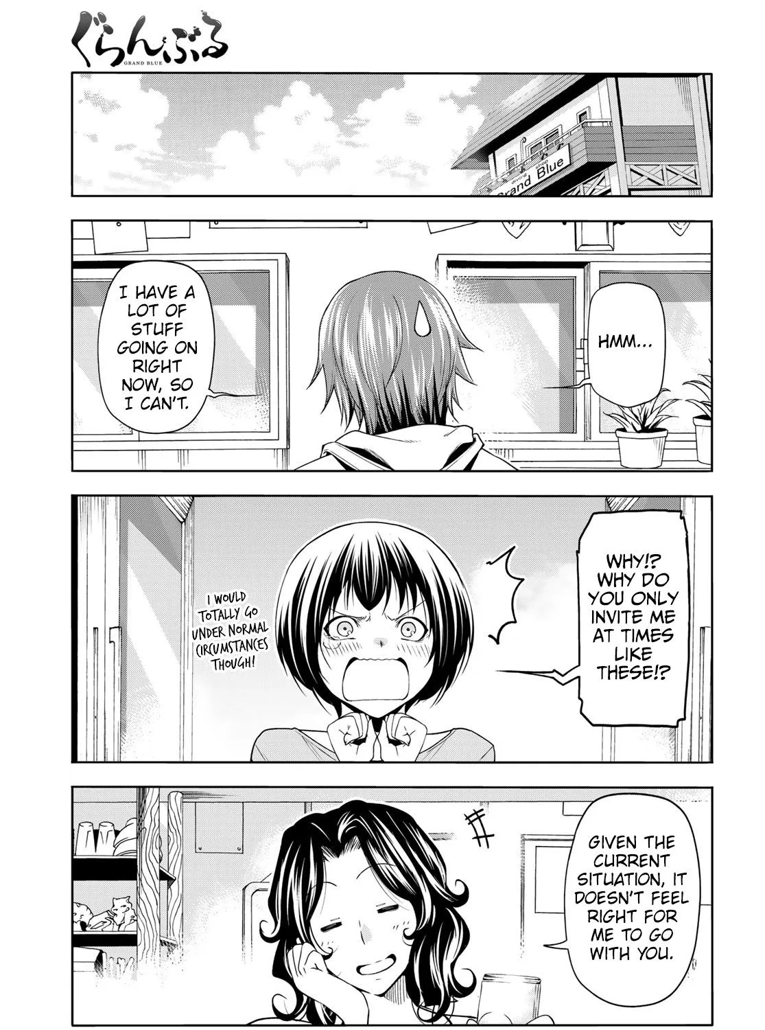 Read Grand Blue chapter 78 image 20 on Lezhin