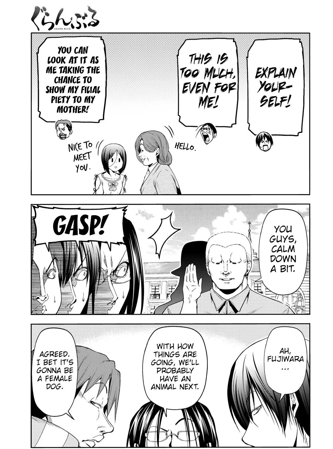 Read Grand Blue chapter 78 image 36 on Lezhin