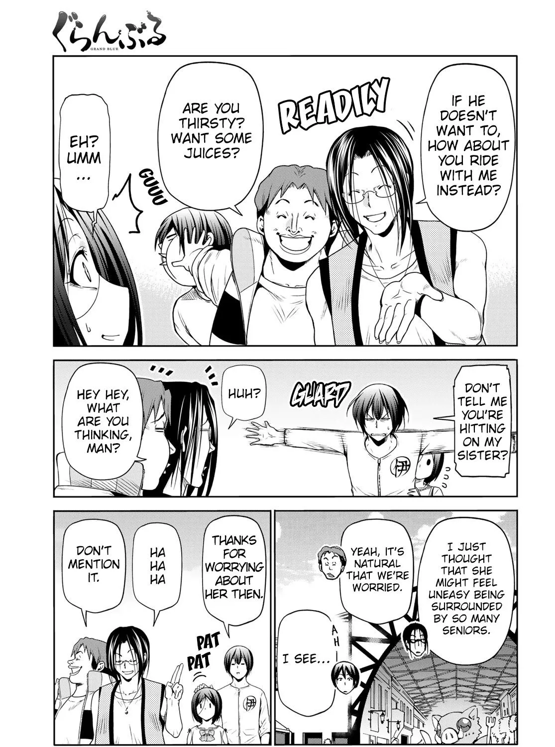 Read Grand Blue chapter 78 image 52 on Lezhin