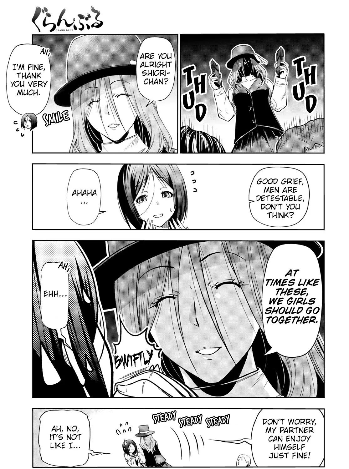 Read Grand Blue chapter 78 image 56 on Lezhin