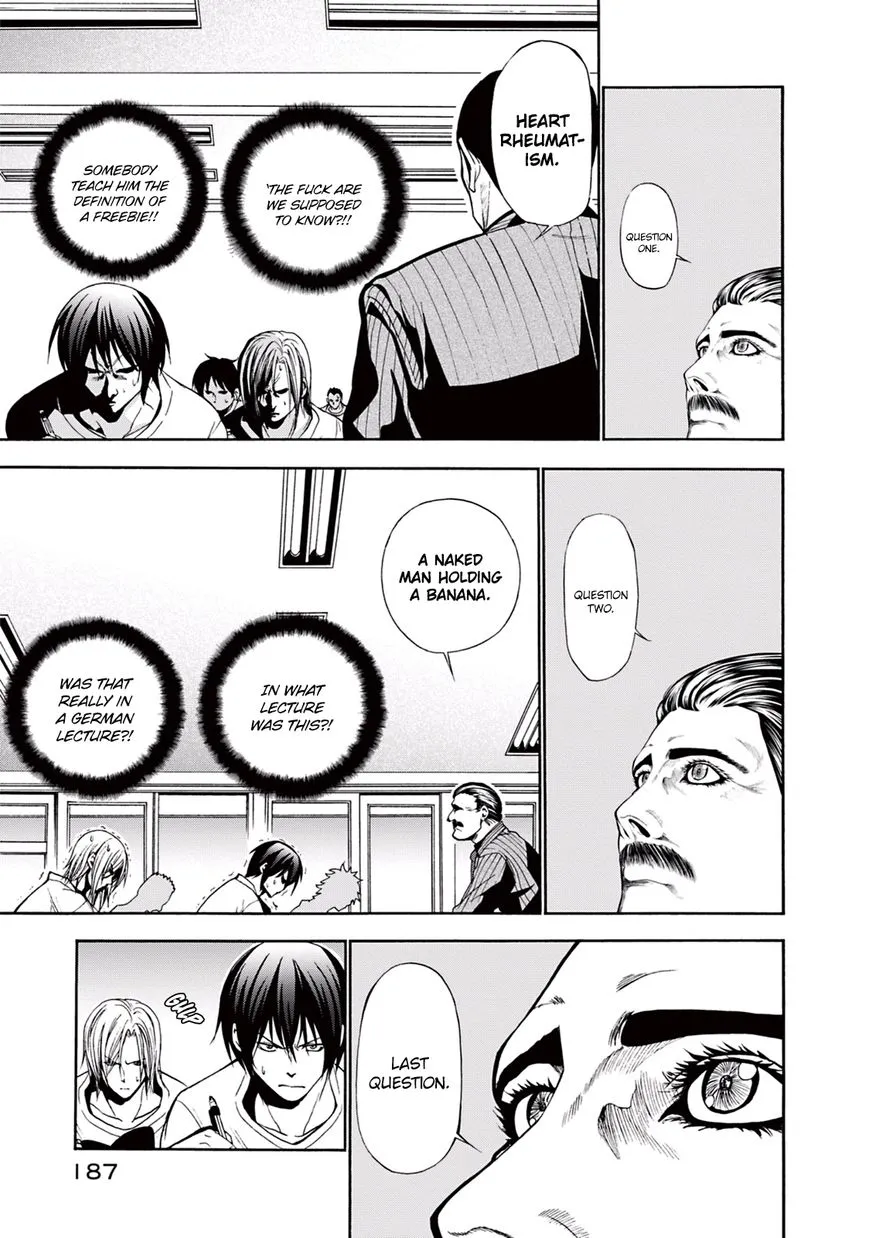 Read Grand Blue chapter 8.5 image 12 on Lezhin