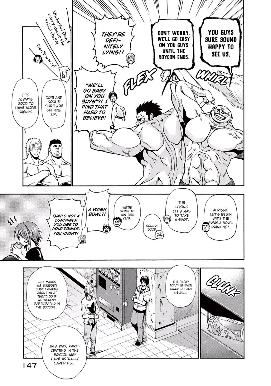 Read Grand Blue chapter 8 image 14 on Lezhin