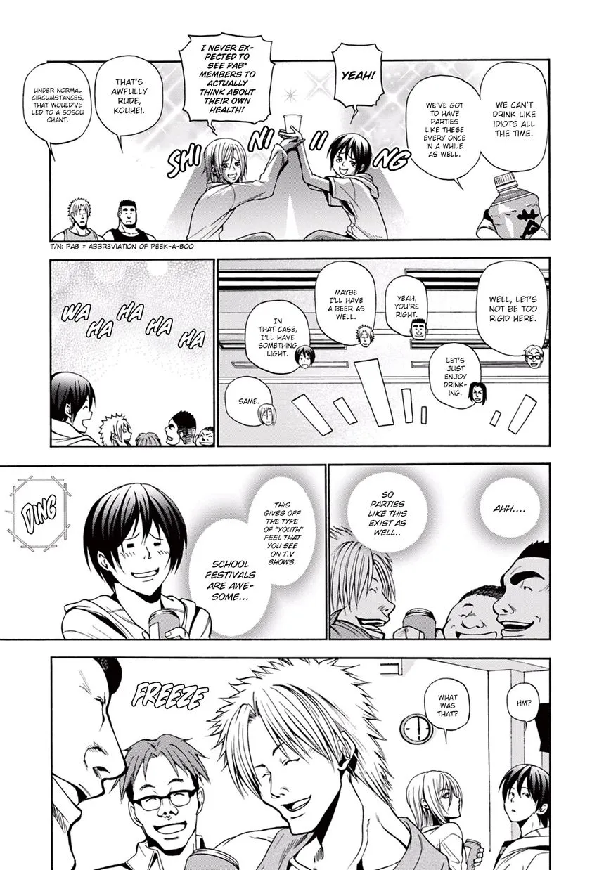 Read Grand Blue chapter 8 image 8 on Lezhin